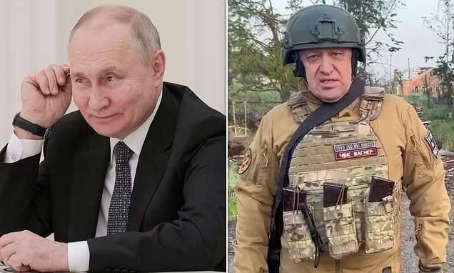 Putin and Yevgeny Prigozhin